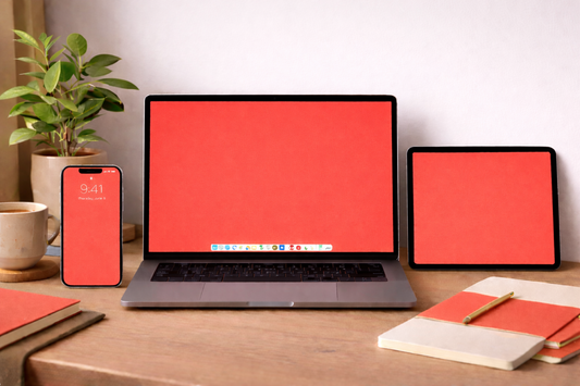 First Love Digital Wallpaper Bundle 12 Files Desktop Phone Tablet Background Aesthetic Minimal