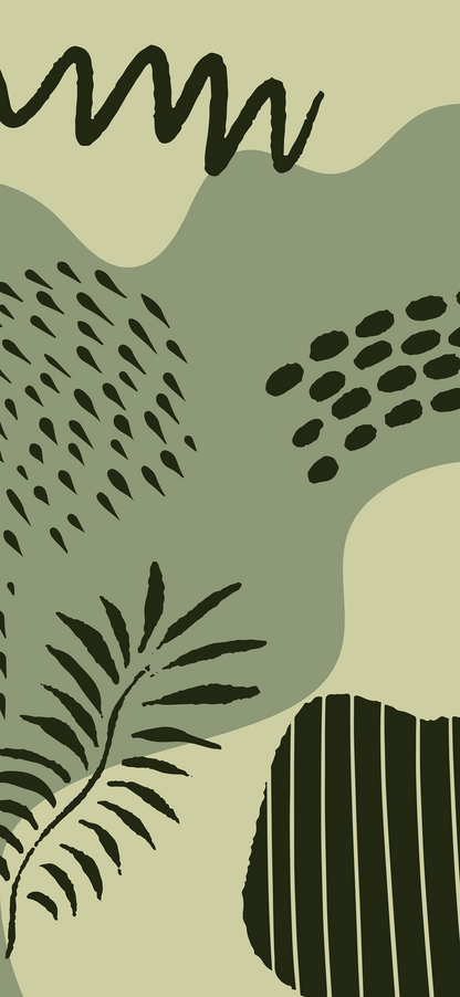 Green Abstract Wallpaper Set (iPhone, iPad & Desktop)