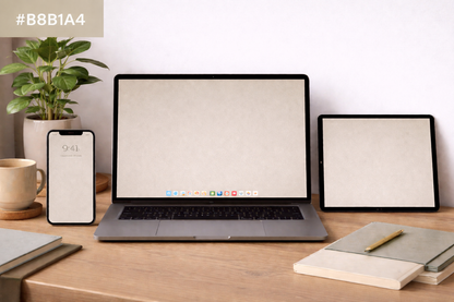 Warm Stone Digital Wallpaper Bundle 12 Files Desktop Phone Tablet Background Aesthetic Minimal