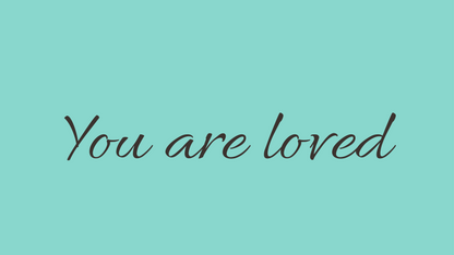 You Are Loved iMac 27 Wallpaper Bundle 30 Colors Desktop Background Aesthetic Digital Download