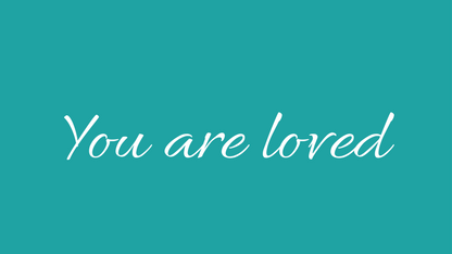 You Are Loved iMac 27 Wallpaper Bundle 30 Colors Desktop Background Aesthetic Digital Download