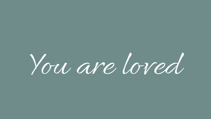 You Are Loved iMac 27 Wallpaper Bundle 30 Colors Desktop Background Aesthetic Digital Download
