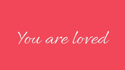 You Are Loved iMac 27 Wallpaper Bundle 30 Colors Desktop Background Aesthetic Digital Download