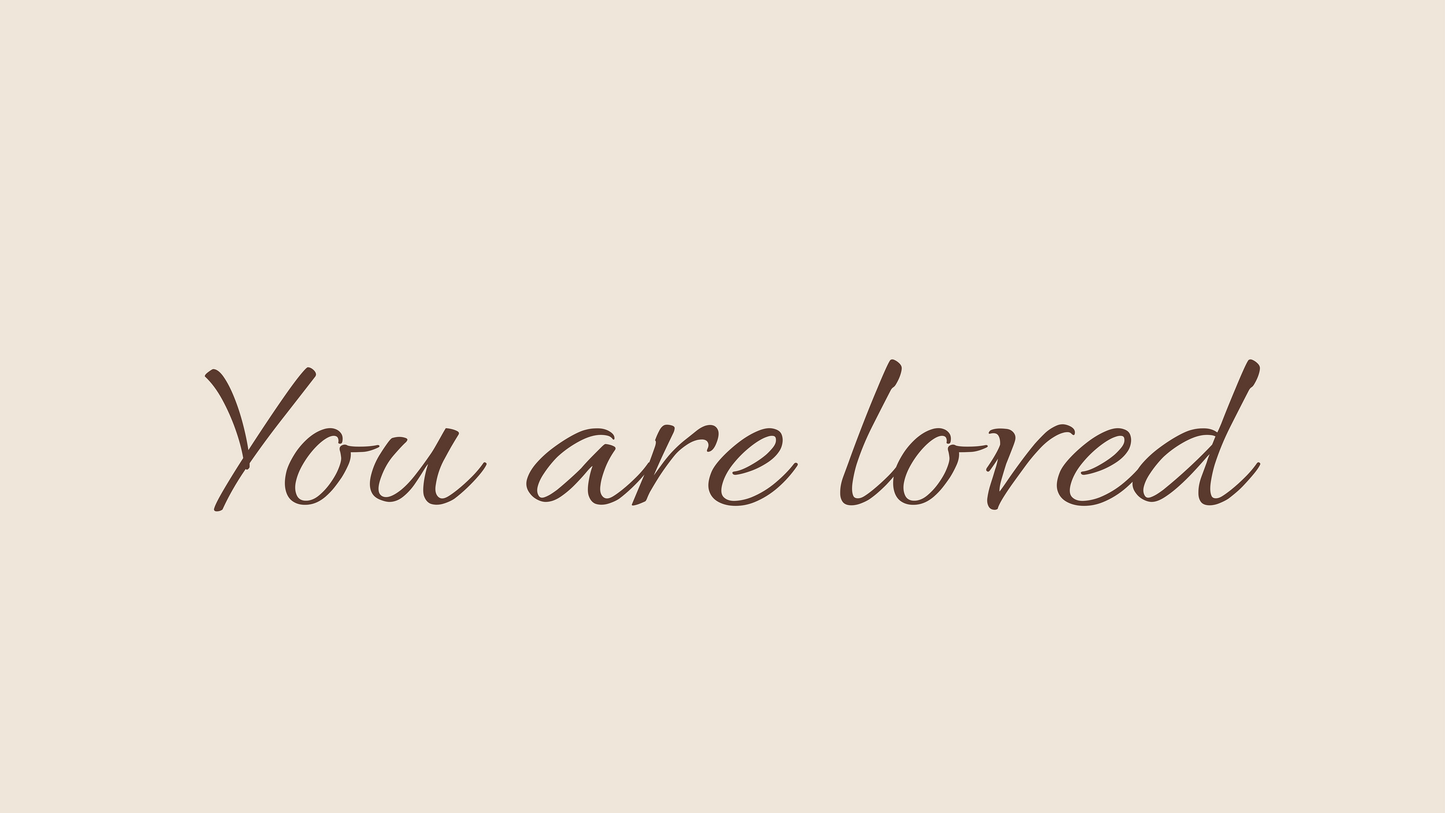 You Are Loved iMac 27 Wallpaper Bundle 30 Colors Desktop Background Aesthetic Digital Download