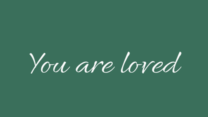 You Are Loved iMac 27 Wallpaper Bundle 30 Colors Desktop Background Aesthetic Digital Download