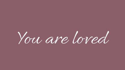 You Are Loved iMac 27 Wallpaper Bundle 30 Colors Desktop Background Aesthetic Digital Download