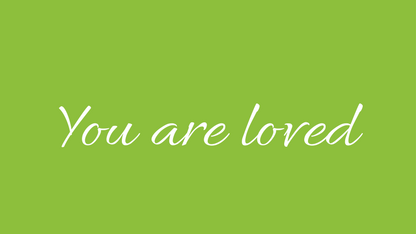 You Are Loved iMac 27 Wallpaper Bundle 30 Colors Desktop Background Aesthetic Digital Download