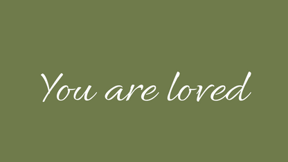 You Are Loved iMac 27 Wallpaper Bundle 30 Colors Desktop Background Aesthetic Digital Download