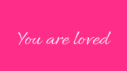 You Are Loved iMac 27 Wallpaper Bundle 30 Colors Desktop Background Aesthetic Digital Download