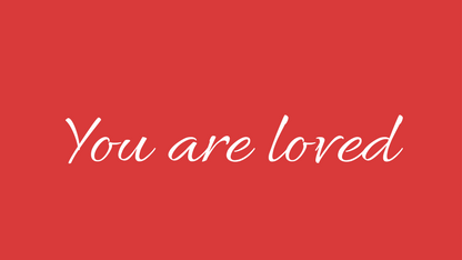 You Are Loved iMac 27 Wallpaper Bundle 30 Colors Desktop Background Aesthetic Digital Download