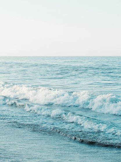 Lifes a Wave Wallpaper Beach Aesthetic Ocean Background 5 Sizes Desktop iPad MacBook Digital Download