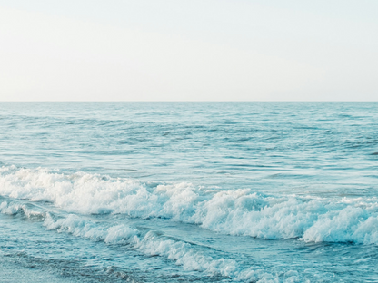 Lifes a Wave Wallpaper Beach Aesthetic Ocean Background 5 Sizes Desktop iPad MacBook Digital Download