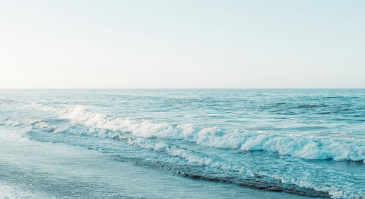 Beach Zoom Background Ocean Waves Aesthetic Virtual Background Minimal Work From Home
